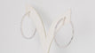 Boucles d'oreilles Créoles En Or Blanc Et Diamants 58 Facettes 31740