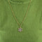 Pendentif Pendentif or jaune et blanc diamant 58 Facettes LP938/BET
