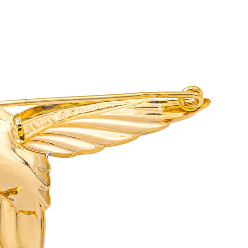 Broche Broche Oiseau Or jaune, Or blanc 58 Facettes 3726706CN