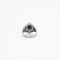 Bague 45 Bague bandeau or gris avec saphir et diamants 58 Facettes 240066