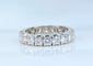 Alliance en or blanc 18 carats, 20 diamants 2,30 carats