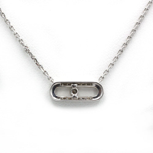 Collier Collier Move Uno en or blanc - MESSIKA 58 Facettes 250088R