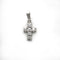 Pendentif Pendentif Croix - Or blanc & Diamants 58 Facettes 250032SP