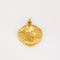 Pendentif Médaille Vercingétorix & Coq en or jaune 18K 58 Facettes