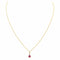 Collier Collier Or jaune Rubis 58 Facettes 4021227RV