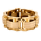 Bracelet Bracelet Tank bicolore, or jaune 58 Facettes GU157