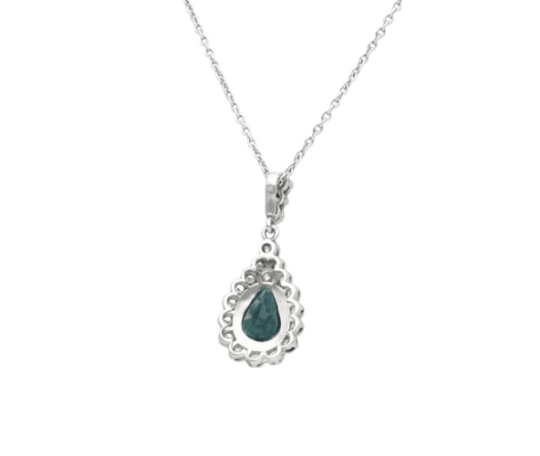 Pendentif Pendentif diamant & saphir 58 Facettes 4044