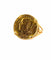 Bague 53 Bague pièce de 10 francs Suisse Helvetia 1922 58 Facettes