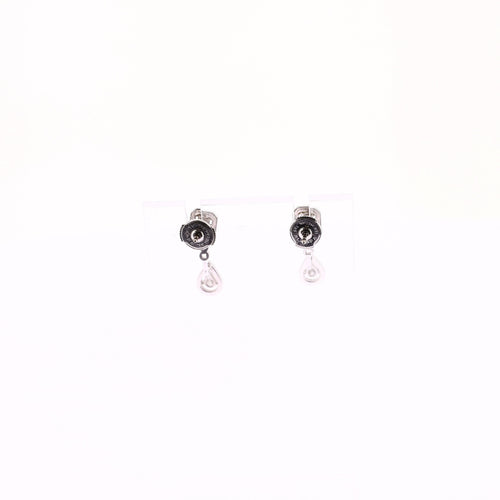 Boucles d'oreilles MESSIKA - Boucles d'oreilles or blanc et diamants 58 Facettes 78874