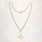 Collier Collier trèfle or jaune 58 Facettes