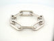 Collier bracelet DINH VAN chaine a maillons xl en argent massif 925 55gr  sterling 58 Facettes 266219