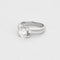 Bague 44 Solitaire or blanc et diamant 58 Facettes 240425