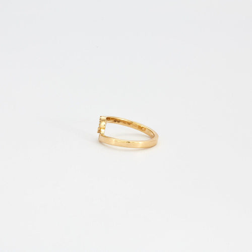 Bague 46 GUCCI - Bague GG Running or jaune et diamants 58 Facettes GAW13