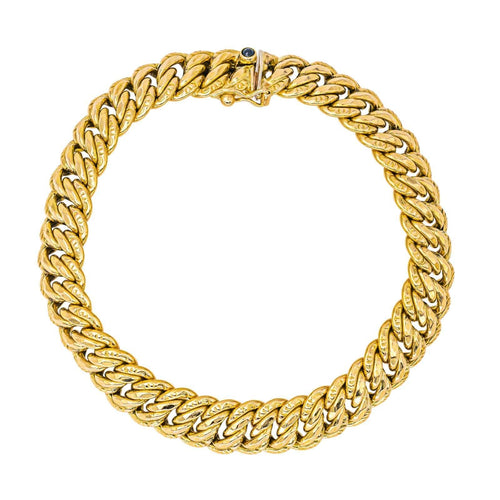 Bracelet Caplain Paris Bracelet  Or jaune Saphir 58 Facettes 4588139CN