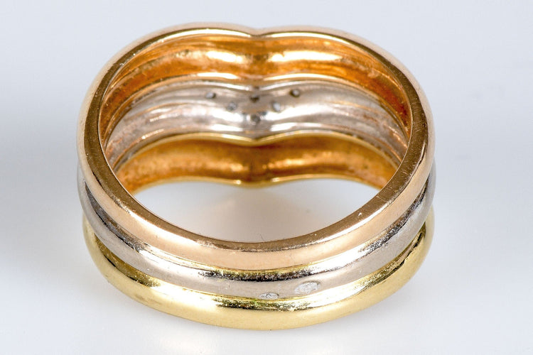 Bague 54 Bague 3 Ors - 0,06 cts 58 Facettes BG3ORSEV20-7104