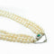 Collier Collier perles de culture 1920's- Trois rangs 58 Facettes