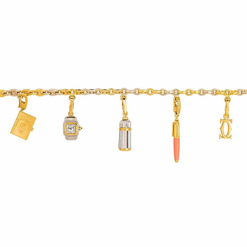 Bracelet Cartier Bracelet  Charms  Or jaune (Copy) 58 Facettes 4410627CN