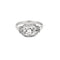 Bague 57 Bague Art Déco or blanc, platine et diamants 58 Facettes MB7