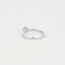 Bague 54 Solitaire or blanc avec diamant 58 Facettes 3121239