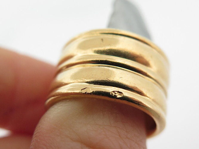 Bague 48 bague BOUCHERON jonc taille 48 en or jaune 18k 9.5gr 58 Facettes 268915