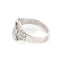 Bague 58 DINH VAN - Bague Menottes R12 or blanc et diamants 58 Facettes 62555