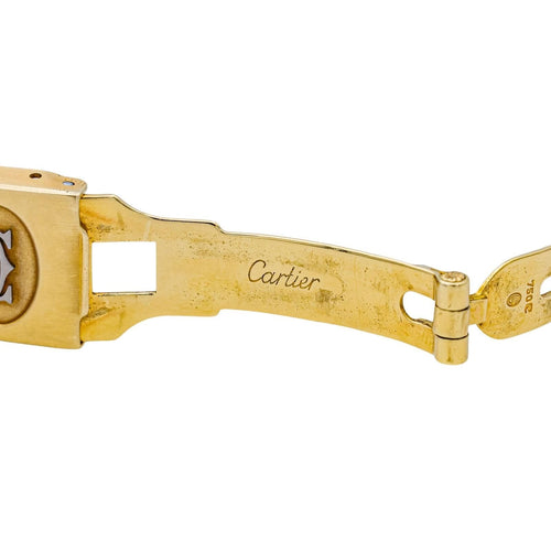 Montre Cartier Montre Santos Vendome "Ghost Dial"  Or jaune 58 Facettes 3619326CN