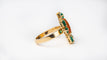 Bague Bague Or Jaune - Opale de Feu 58 Facettes Opale