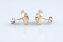 Boucles d'oreilles Boucles d’oreilles saphirs et diamants en or jaune 18k, 0,68 ct 58 Facettes BOSADOC583-107