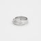 Bague 52 Bague or blanc 4 anneaux diamants 58 Facettes 3131311