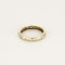 Bague 48 Alliance américaine en or jaune et blanc, diamants 58 Facettes ENG10218