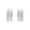 Boucles d'oreilles Boucles d'oreilles Repossi "Ophydienne", or blanc, diamants. 58 Facettes 34265
