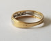 54 Bague or jaune et blanc, diamants 58 Facettes