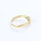 Anillo en oro amarillo con diamantes 58 Facettes 129058B