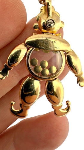 Collier Collier Chopard Happy clown or jaune 58 Facettes