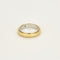 Bague 55,5 Bague en or jaune, or blanc et diamant 58 Facettes SOI3496