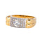 Bague 56 Bague  Or jaune, Or blanc Diamant 58 Facettes 4311404CN