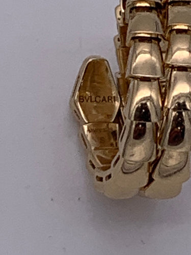 Bague BVLGARI - Bague Serpent Vipère Or 58 Facettes