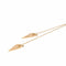Collier Ginette NY Collier Négligé Mrs Joe Mini Lariat Or rose 58 Facettes 2678596CN
