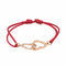 Bague Dinh Van Bague Double coeur Or rose 58 Facettes 3914638CN