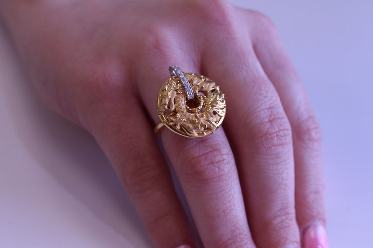 Bague 53 Carrera Y Carrera - Bague Shanghai or jaune 58 Facettes DA10421030101