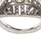 Bague 55 Bague Or blanc Diamant 58 Facettes 3383918CN