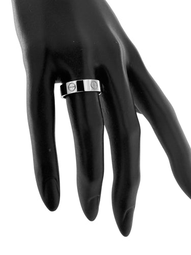 Bague 60 Bague Love de Cartier en Or Blanc size 60 58 Facettes