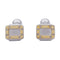 Boutons de manchette Cartier, "Santos Dumont", or et acier. 58 Facettes 33211