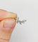 Pendentif Pendentif vintage or blanc branche fleurie et diamants 58 Facettes A06324