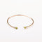 Bracelet POMELLATO-Bracelet jonc ouvert péridots diamants en or jaune 58 Facettes