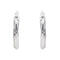 Boucles d'oreilles Boucles d'oreilles Créoles Or blanc 58 Facettes 4137676CN