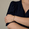 Bracelet Bracelet en Or jaune, diamants et saphirs 58 Facettes AMI1051