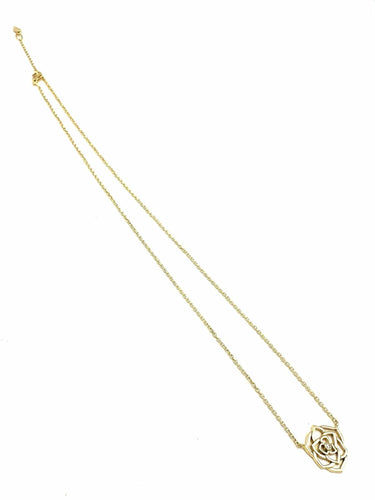 Collier PIAGET. Collection "Rose", collier or rose et diamant 58 Facettes