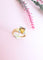 Bague 55.5 Bague Citrine et Diamants Or 18 K 58 Facettes AA 1663