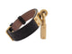 Montre montre vintage HERMES Kelly Mini Cadenas 20 mm plaque or quartz dame 58 Facettes 268902